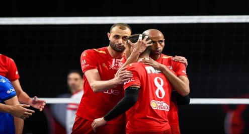 طائرة الأهلي تصعد للدور ربع النهائي في أبطال إفريقيا بعد الفوز على ماددا والابو